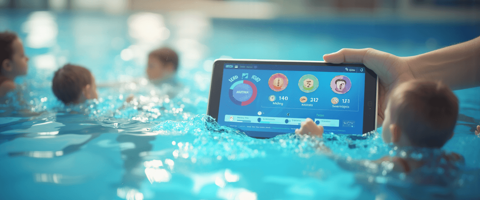 Zwemlesvoortgang bijhouden met digitale app