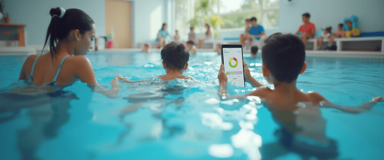 Zwemlesvoortgang overzichtelijk bijhouden zonder software