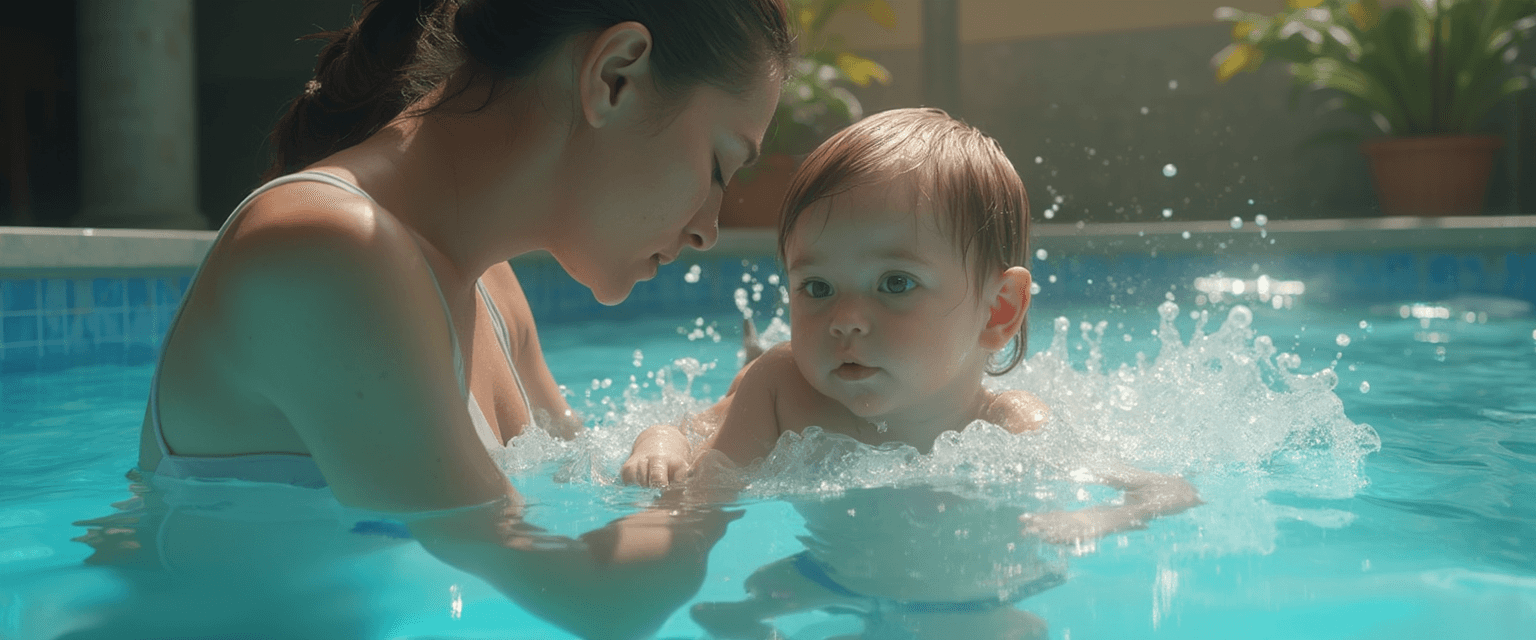 Zwemlesvoortgang bij angst voor water registreren